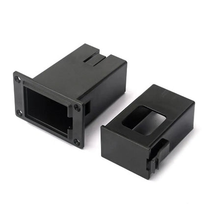 Boîtier de batterie de remplacement 9V pour micro de guitare acoustique et basse, support en plastique robuste, accessoire idéal pour les musiciens