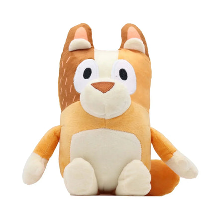 2024 New Dog Plush Toy Bluey Blue Dog Home Fill Animal Dolls Children Birthday Gift Wholesale Cartoon Decoration Doll Toys Gifts
