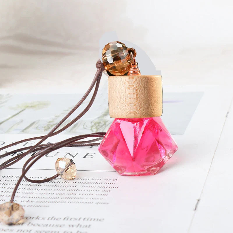 Car Air Freshener Hanging Car Perfume, Scented Car Diffuser for Vehicle Interior, Aromatic Car Fragrance Accessory