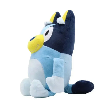 2024 New Dog Plush Toy Bluey Blue Dog Home Fill Animal Dolls Children Birthday Gift Wholesale Cartoon Decoration Doll Toys Gifts
