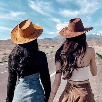 Chapeau de cowboy pour mariée, chapeau de cowgirl, accessoires de cowboy, chapeau de cowboy pour femme, NZM02
