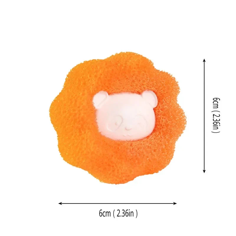 Épilateur réutilisable pour animaux de compagnie, boule, blanchisserie, machine à laver, filtre, laine, autocollant, poils de chat, fourrure, attrape-peluches, maison, 1-5 pièces