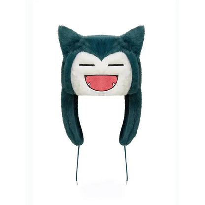 New Hot Winter Kuromi Spider Man Stitch Violent Bear Cartoon Hat Popular Man Women Cute Warm Ears Protection Hat New Year Gifts