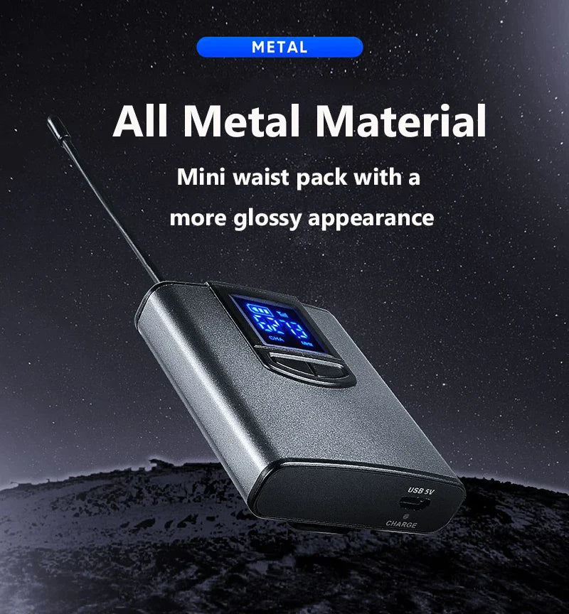 UHF Speech Wireless Microphone Lapel Headset Mini Portable Receiver Transmitter Professional Public Speaking Plug And Play