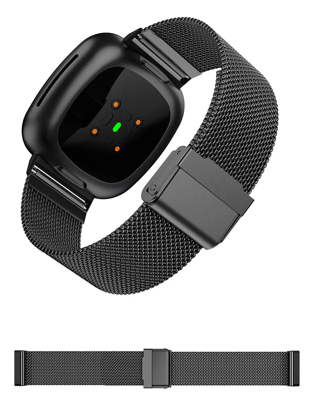 Milan Stainless Steel Watch Strap For Fitbit Sense Versa 4 3 Wristband Bracelet Metal SmartWatch Band Fitbit Versa4 Versa3