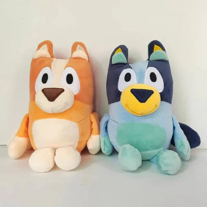 Bluey Family Plush Toys Animation Peripheral Bluey Cute Dog Rag Kawai Doll Blue Family Plush Toy Doll Gifts