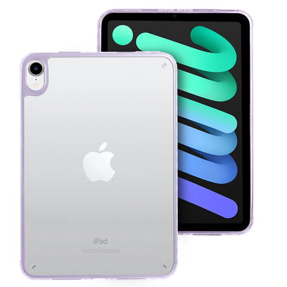 Coque For iPad Mini 7 Case 8.3 inch Acrylic Clear Hard Cover For Funda iPad Mini 7 A17 Pro Case For iPad Mini 6 Back Cover