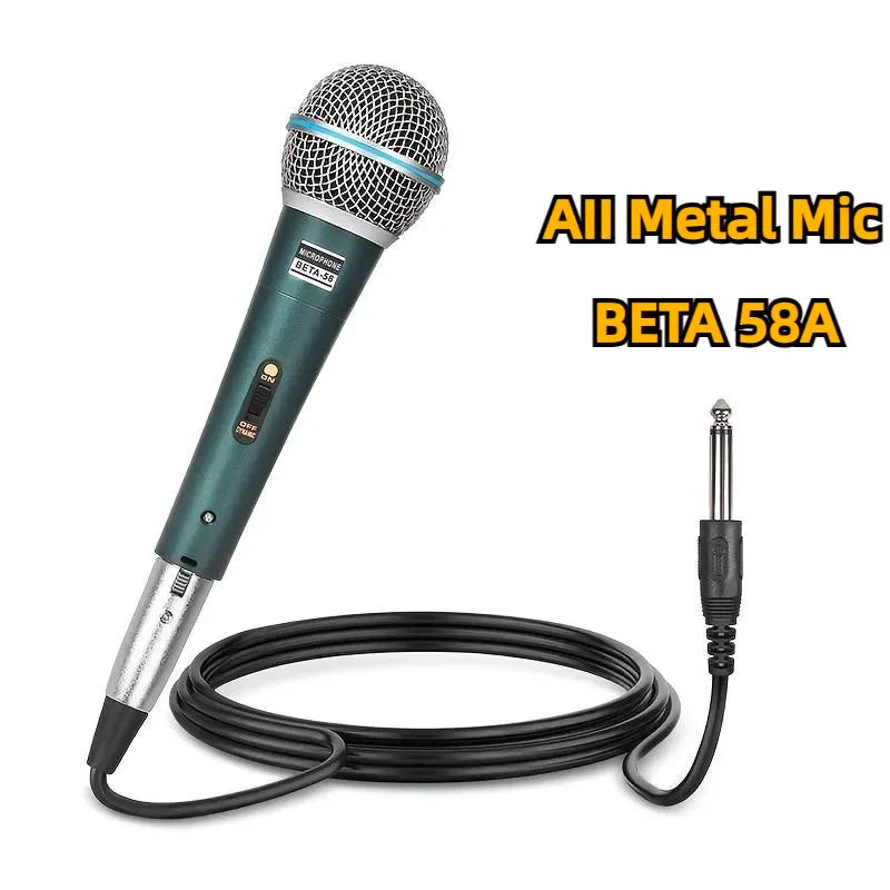 Microphone à condensateur professionnel filaire, pour PC, système de Machine à karaoké, salle de son, Gamer, Audio, chant, Kits de Streaming en direct