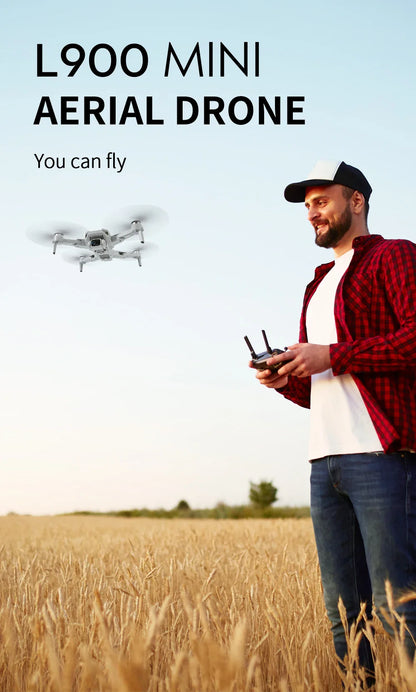 Drone L900 Pro 4K professionnel 5G GPS HD double caméra photographie sans balais pliable quadrirotor RC distance 1.2KM drones jouets