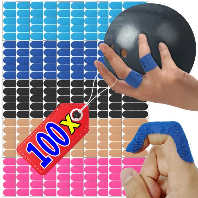Protège-doigts extensibles de sport, bande de protection élastique résistante à l'abrasion, bande de protection pour le pouce de Bowling pour hommes et femmes