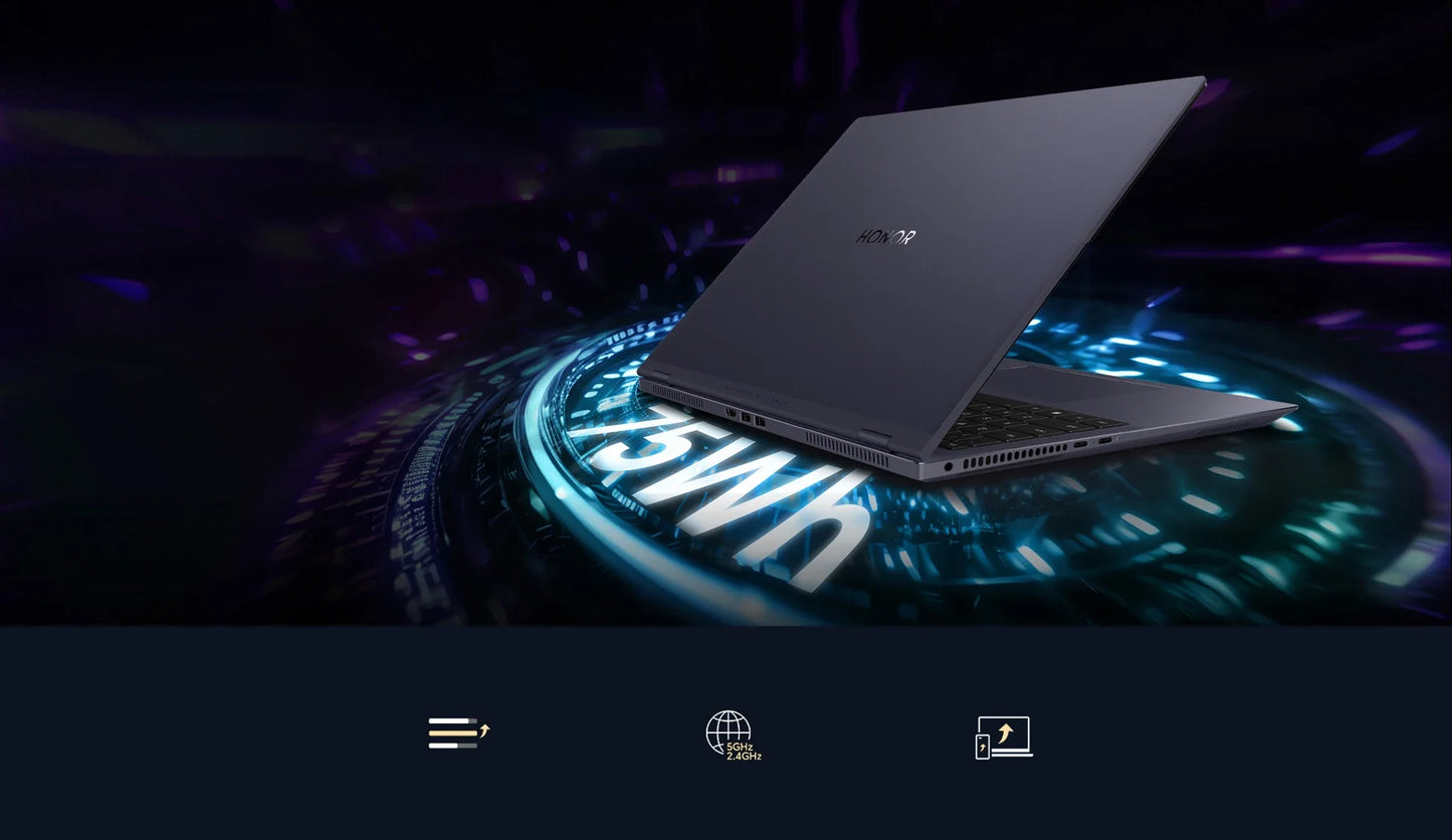 HONOR MagicBook Pro 16 HUNTER 2024 DRA-54 Gaming Laptop Intel Ultra 5/7 NVIDIA RTX 4060 1TB 16" Inch 3K 165Hz Gamer Computer PC
