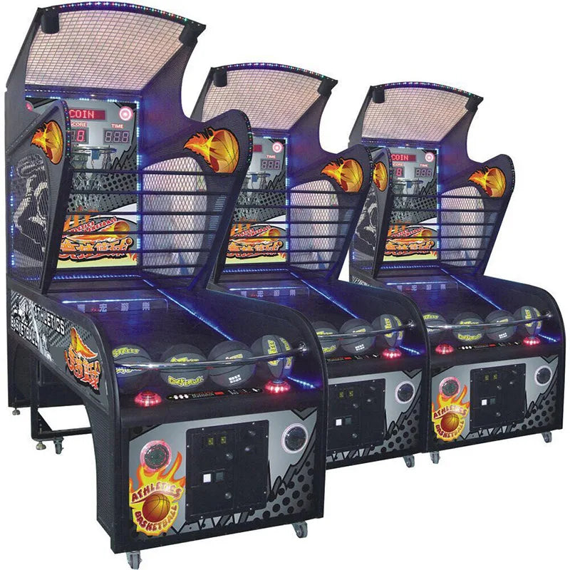 Jeu d'arcade de basket-ball de tir de rue, Kit de 2 joueurs à pièces de monnaie, nouveau Style, jeu pour enfants et adultes