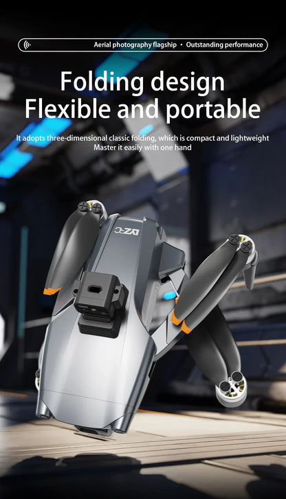 Drone professionnel L600-1 Pro MAX 4K avec caméra HD, GPS à cardan 3 axes, 360 °   Jouets pour évitement d'obstacles 5G WIFI RC Quadcopter