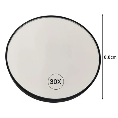 Miroir de rasage haute clarté, vue plus grande, maquillage, grossissement 30X, miroir cosmétique, miroir HOMirror, accessoires ménagers