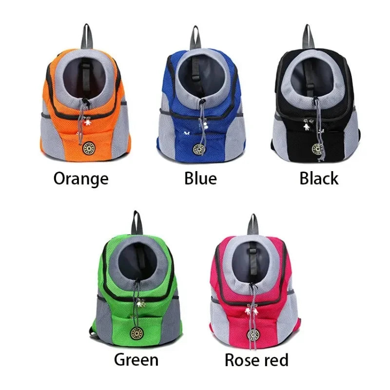 Pet Backpack for Small and Medium Dogs, Pet Carrier Backpack, Breathable Travel, Dog Carrier, Pet Transport Supplies