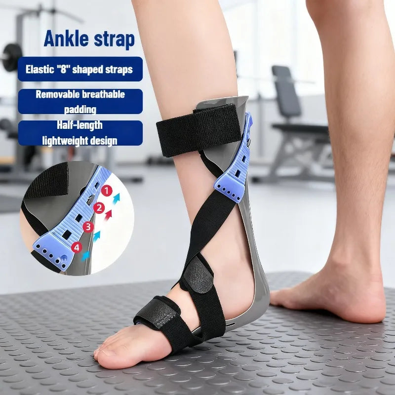 Correction de l'hémiplégie des accidents vasculaires cérébrales et de la Fixation de l'articulation de la cheville avec dispositif d'orthèse de chute de pied pour la Correction de Valgus d'inversion