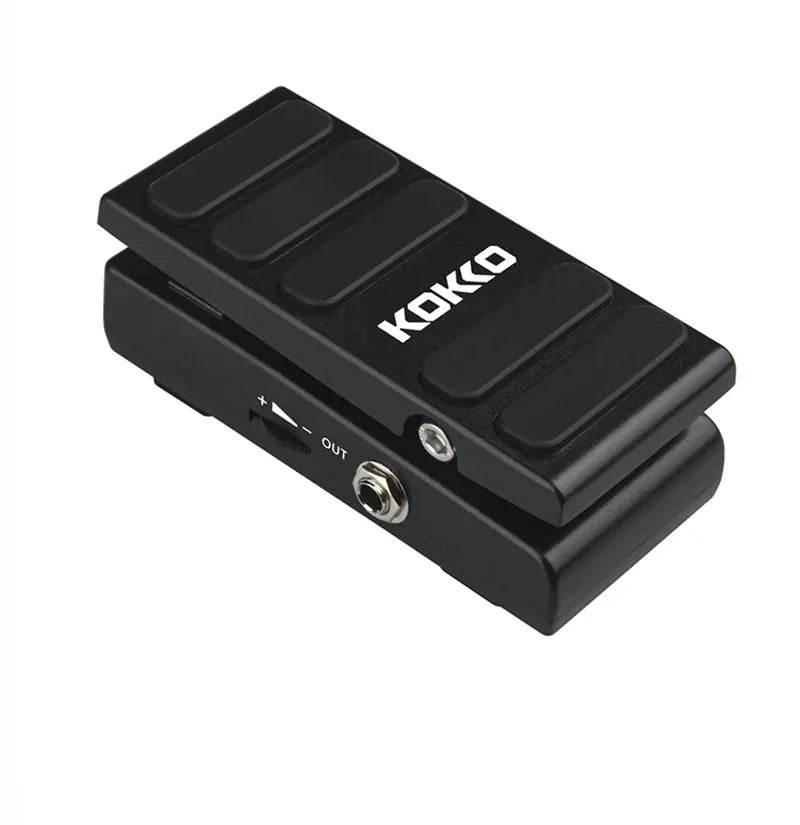 KOKKO Pédale d'effet guitare électrique Wah Volume 2 en 1 Contrôles au pied 2 modes Pédale multi-effets combo Pièces de guitare