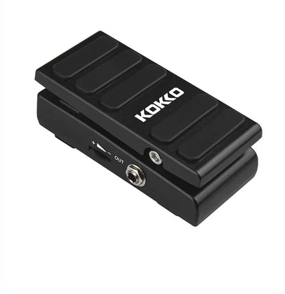 KOKKO Pédale d'effet guitare électrique Wah Volume 2 en 1 Contrôles au pied 2 modes Pédale multi-effets combo Pièces de guitare