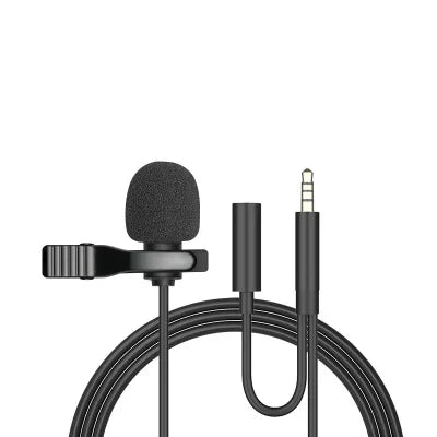 Mini Microphone USB Professionnel pour Appareil Photo DSLR, 3.5mm, à réinitialisation, Revers, Type C, pour PC, Smartphone