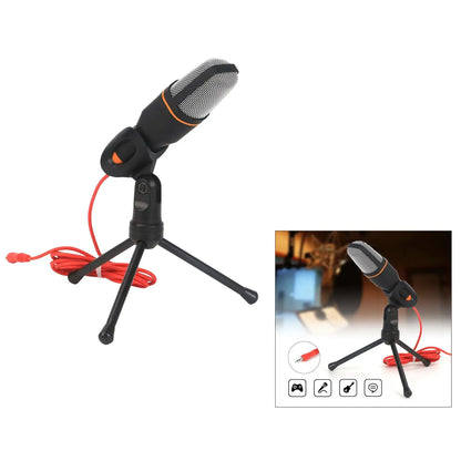 Microphone professionnel Microphones à condensateur Plug & Play 3,5 mm pour