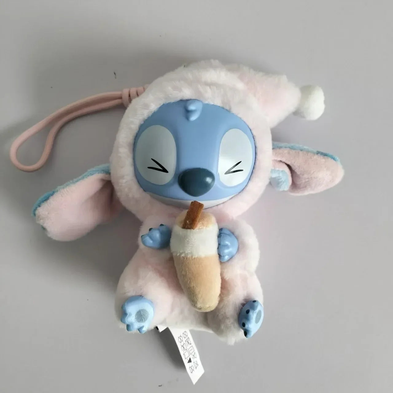 Stitch Eat Something Before Sleep Series Blind Box Plush Vinyl Toys Cute Doll Replica Mystery Box Bag Pendant Bag Decor Gift