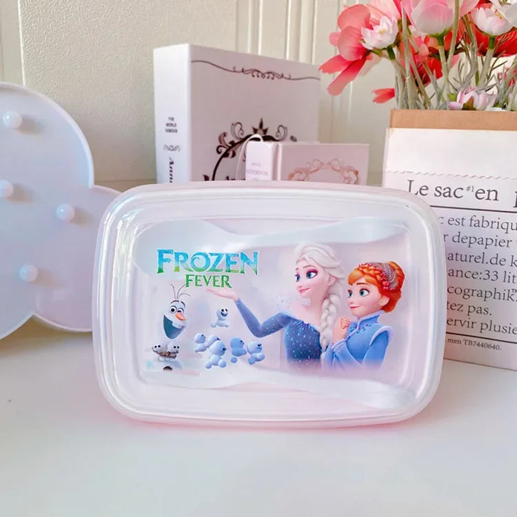 Stitch Lunch Boxes for Children Microwave Oven Heating Kids Food Container Portable School Bento Box Picnic Supplies