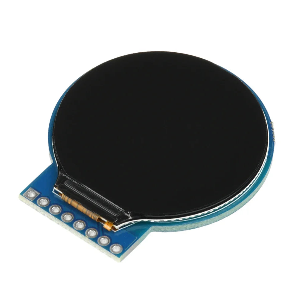Carte de développement ESP8266 NodeMCU 6 000, 1.28 pouces, GC9A01, écran LCD rond TFT, micro USB EPS