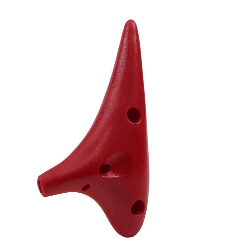 Ocarina Alto C Tuning en résine plastique pour adultes et enfants, flûte multicolore, 12 trous, nouveau