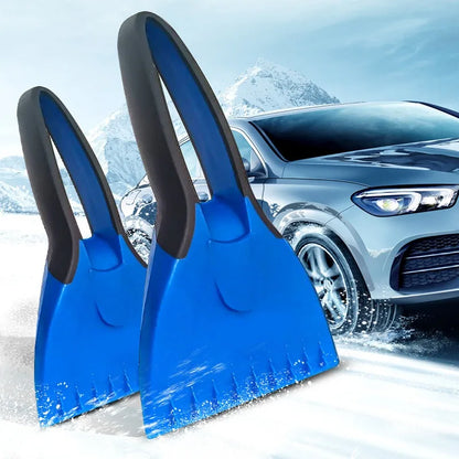 Grattoirs à glace en Silicone pour voiture, pelle à neige, poignée souple, retrait du grattoir à glace, nettoyage de la neige d'hiver, outils de raclette, accessoires automobiles