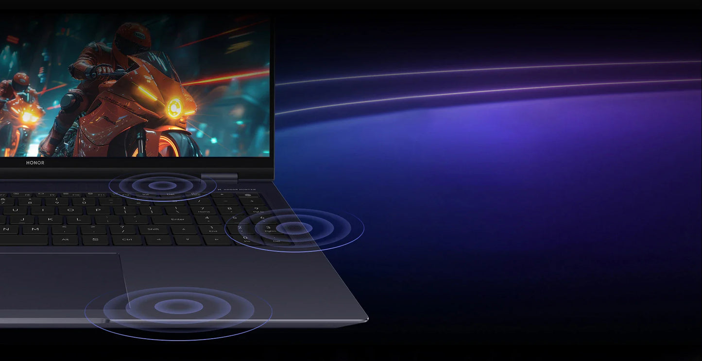 HONOR MagicBook Pro 16 HUNTER 2024 DRA-54 Gaming Laptop Intel Ultra 5/7 NVIDIA RTX 4060 1TB 16" Inch 3K 165Hz Gamer Computer PC