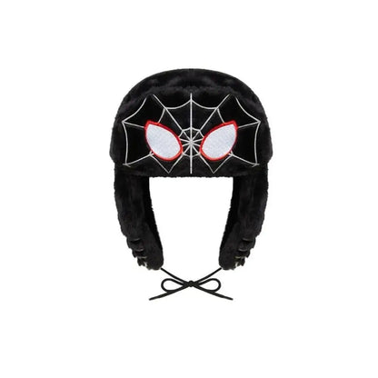 New Hot Winter Kuromi Spider Man Stitch Violent Bear Cartoon Hat Popular Man Women Cute Warm Ears Protection Hat New Year Gifts