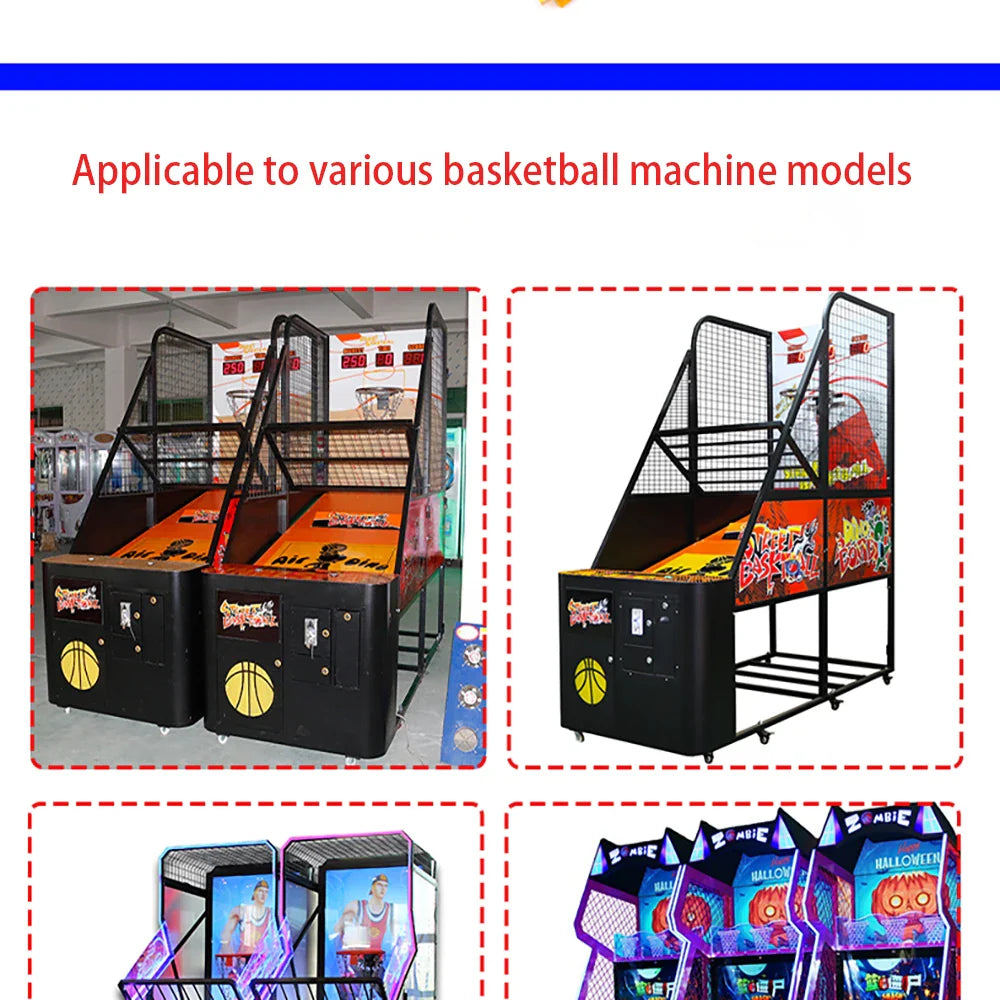 Jeu d'arcade de basket-ball de tir de rue, Kit de 2 joueurs à pièces de monnaie, nouveau Style, jeu pour enfants et adultes