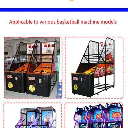 Jeu d'arcade de basket-ball de tir de rue, Kit de 2 joueurs à pièces de monnaie, nouveau Style, jeu pour enfants et adultes