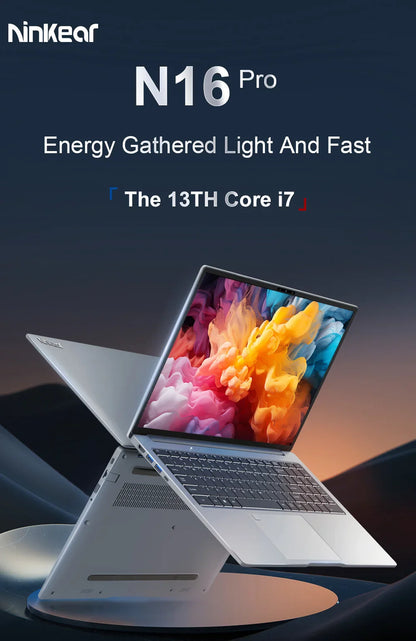 Ninkear N16 Pro Laptop, 16'' 2560*1600 IPS Screen 165Hz Refresh Rate, Intel Core i7-13620H 10 Cores Max 4.9GHz, 32GB RAM 1TB SSD