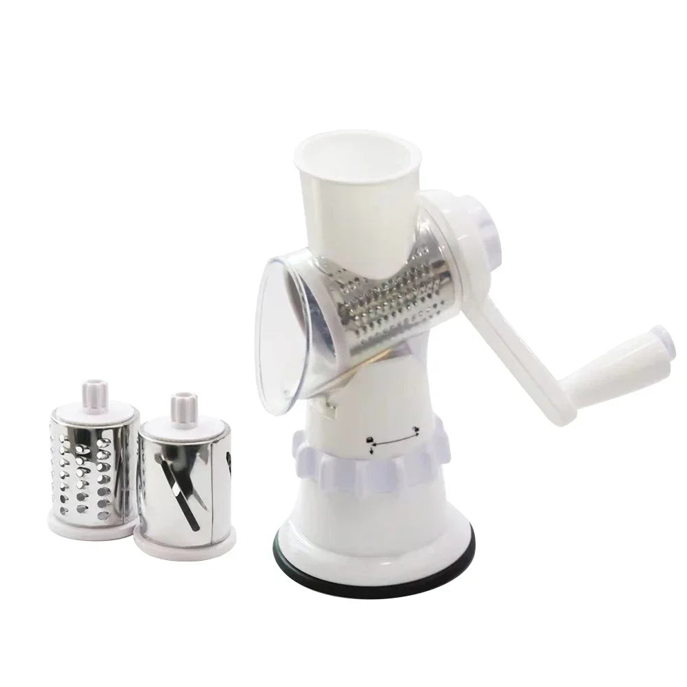 Multifunctional Roller Vegetable Cutter Hand Crank Home Kitchen Shredder Potato Grater Vegetable Cutter & Slicer Garlic Shredder