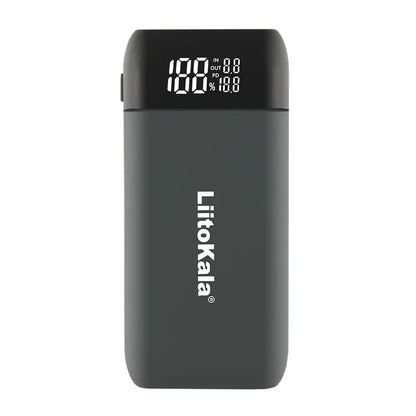 LiitoKala Lii-MP2 Portable Power Battery Charger LCD USB Type-C Input for 18700 20700 21700 18650 Batteries
