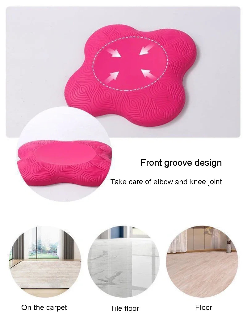 Yoga Kneeling Mat Thickened Shock Absorption Support Mat Knee Pad Portable Elbow Pad Yoga Mat Exercise Fitness Yoga Accessories