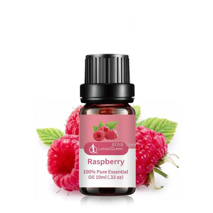 Huile essentielle de bougie d'aromathérapie 10 ml, saveur de fruit naturel, huile essentielle végétale, bougie de savon faite à la main, essence de vanille