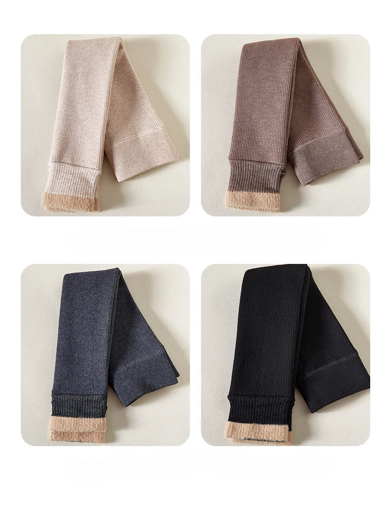 Leggings d'hiver pour enfants, pantalon avec sourire extra, pour filles