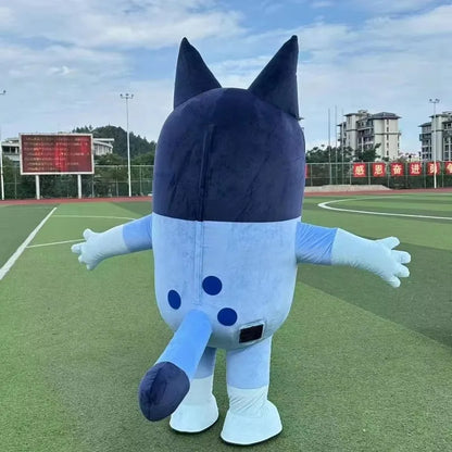 MINISO New Red Pig Inflatable Mascot Costume Pepp Pig Mascot Costume Fancy Dress Party Cosplay Halloween Inflatable Mascot