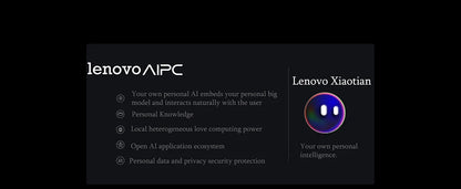 Lenovo Xiaoxin pro 16 2024 AI portable R7 8845H 780M 32G+1TB 16 pouces 2,5K 120Hz