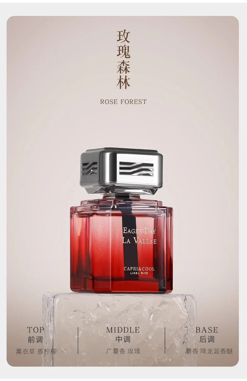 100Ml Car Aromatherapy Light Luxury Fragrance Perfume Ornaments Men Special Long-lasting Light Fragrance Car Aromatherapy