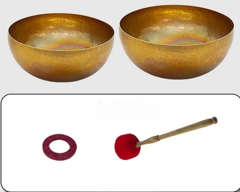 Low Frequency Singing Bowl Meditation Mindfulness Singing Bowl Yoga Relaxation Sound Healing Bowls Brass Percussion Instruments