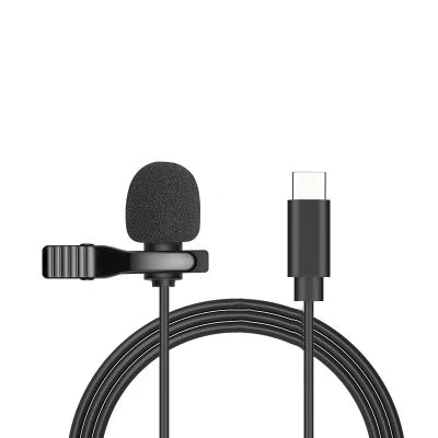 Mini Microphone USB Professionnel pour Appareil Photo DSLR, 3.5mm, à réinitialisation, Revers, Type C, pour PC, Smartphone