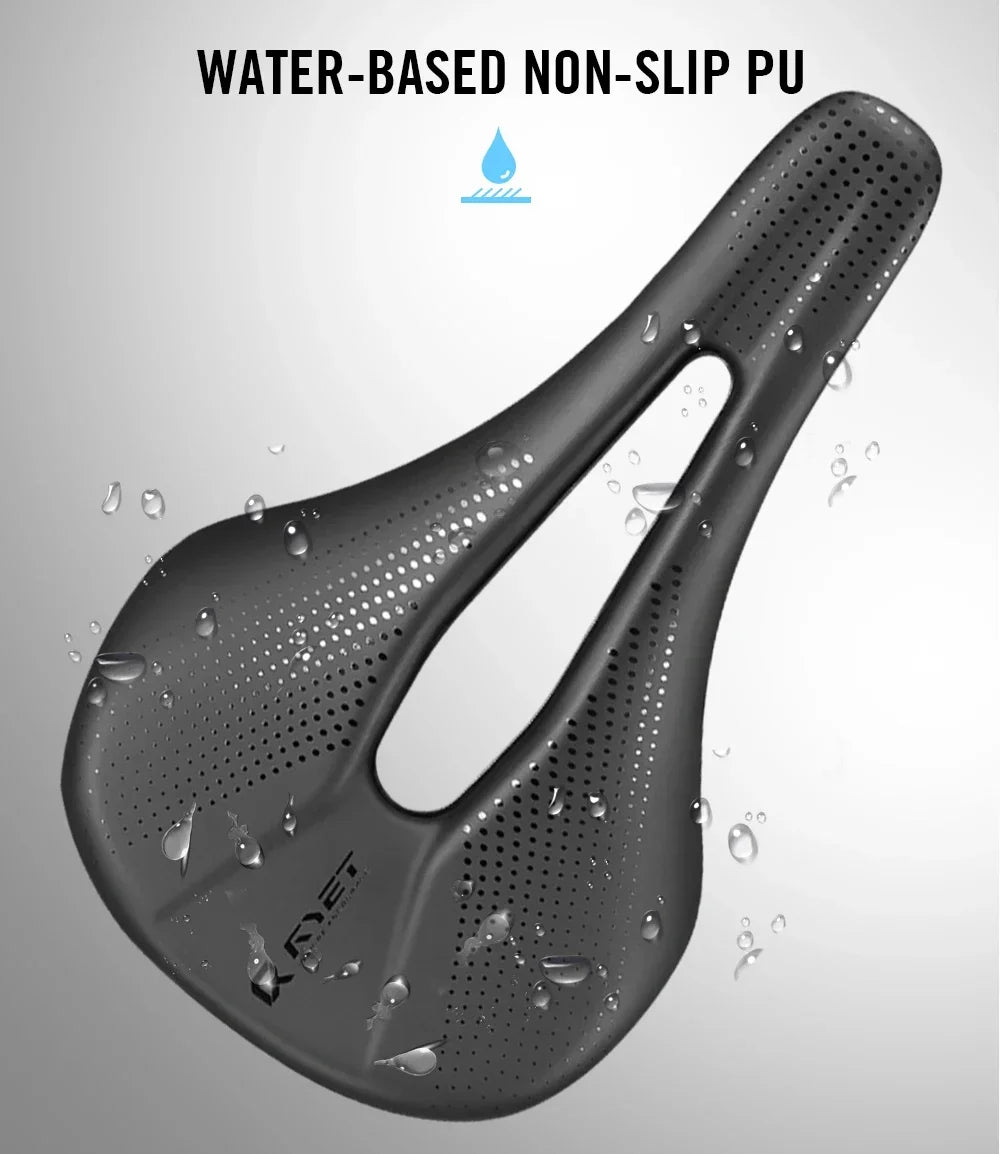 RYET vélo selle en carbone 3D selle imprimée 140mm 7x9mm Rail rond super léger route vtt course vélo siège selles coussin pièces