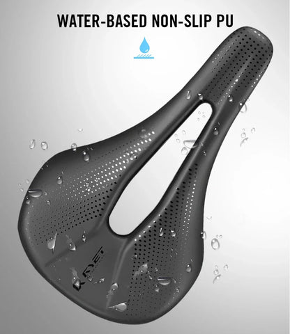 RYET vélo selle en carbone 3D selle imprimée 140mm 7x9mm Rail rond super léger route vtt course vélo siège selles coussin pièces