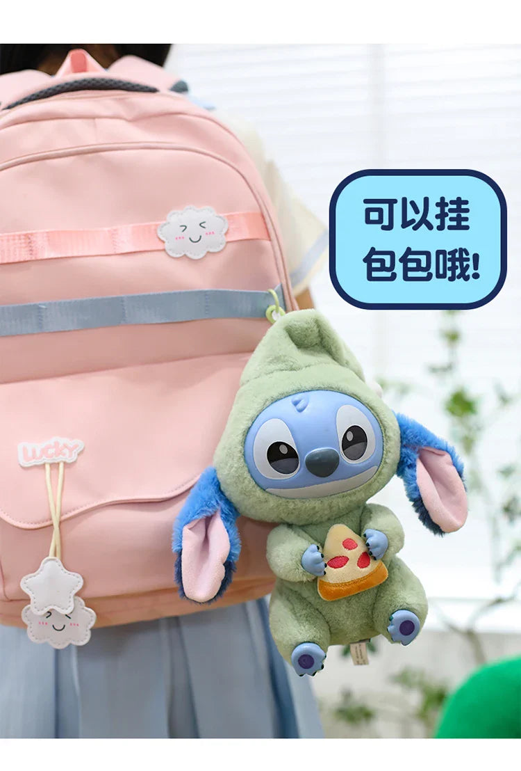 New Stitch Eat Something before Sleep Series Vinyl Blind Box Plush Pendant Cute Doll Mystery Bag Toy for Adult Birthday Gift