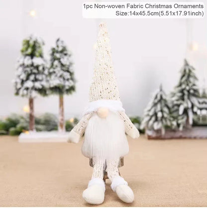 Faceless Christmas Decorations for Home, Christmas Tree Ornament, Merry Butter, New Year Gifts, 2024, 2025