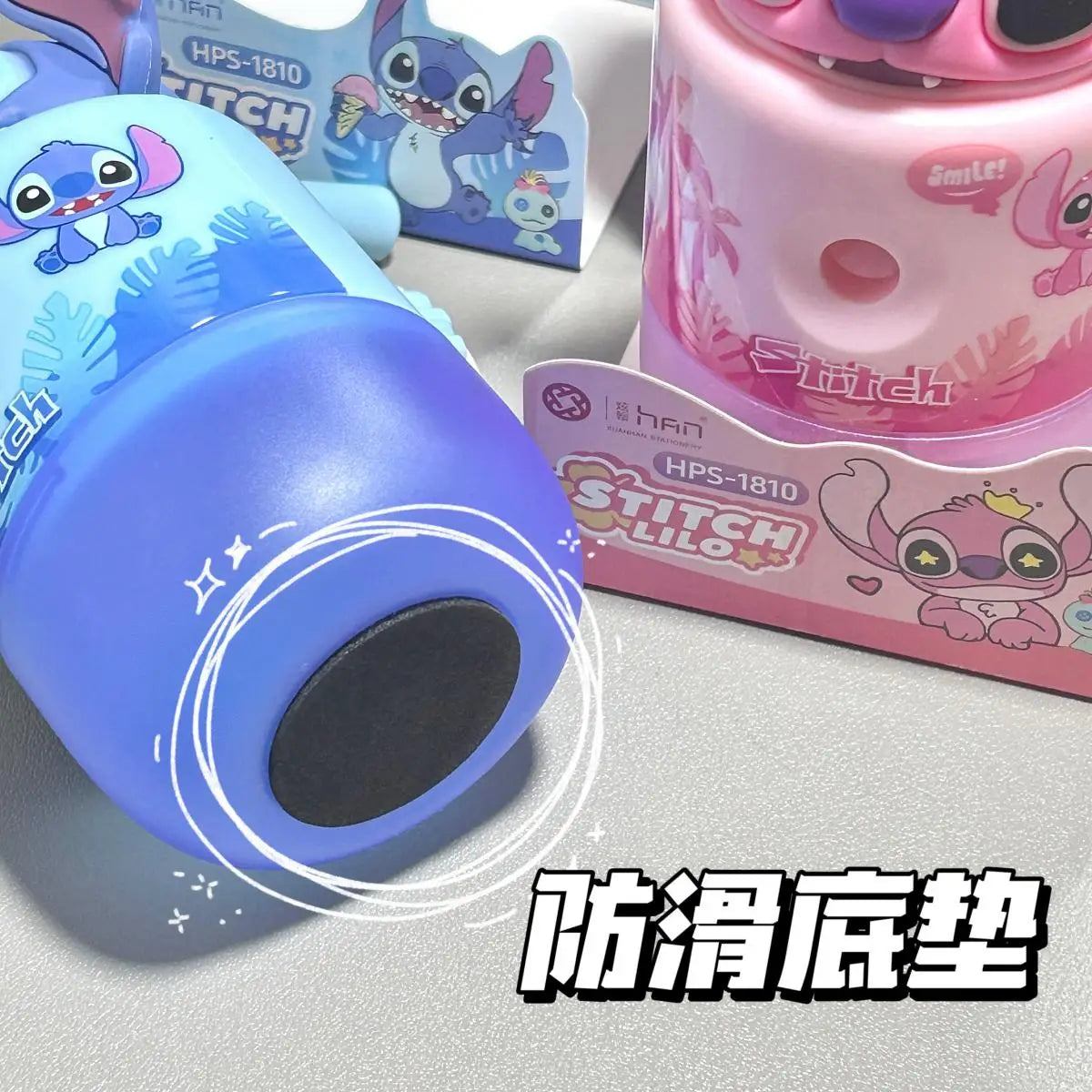 Stitch Pencil Sharpener Manual Crank Style Cute Alien Cartoon Sharpener Fun School Supplies For Back To School Gift