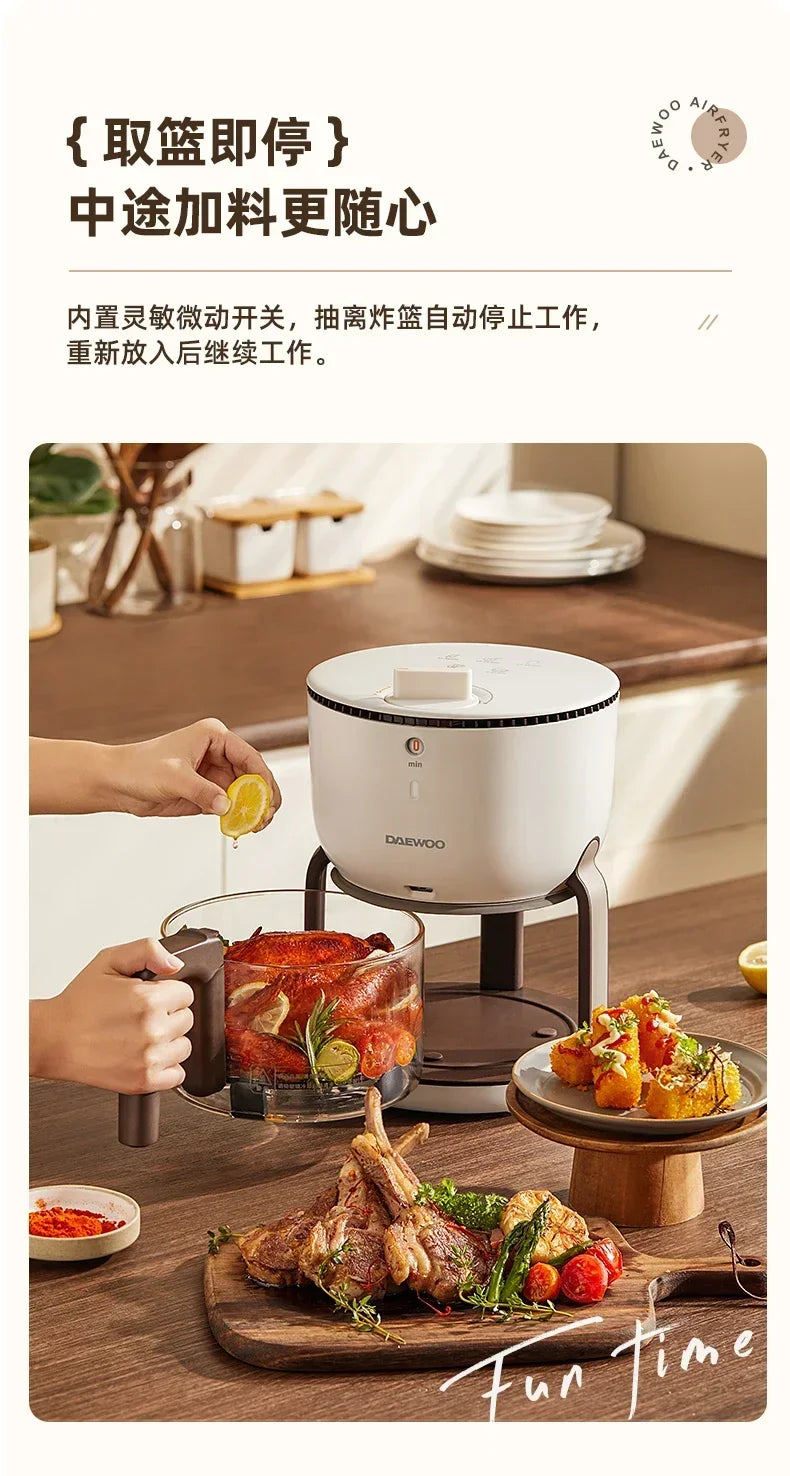 220V Upgrade Your Cooking Experience with Air Fryer: Smart, Multi-functional, and Convenient AD
